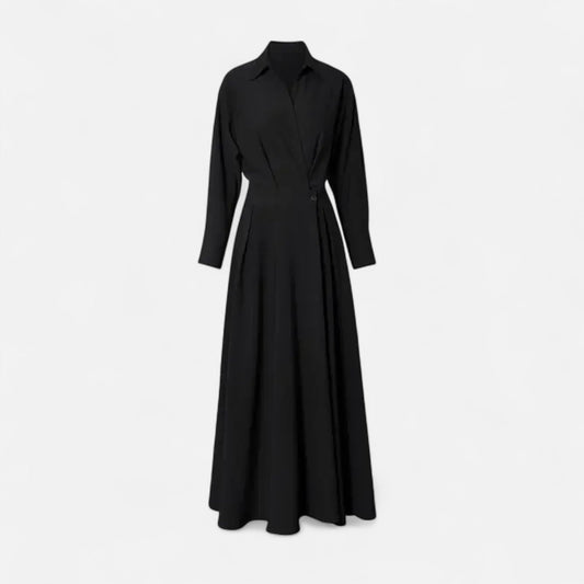 Women’s Long Shirt-Dress in Cotton-Blend - Samberule