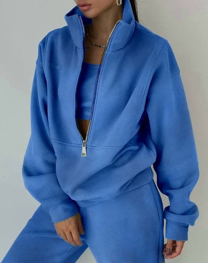 Grace | Women’s Casual Oversized Two-Piece Set - Samberule