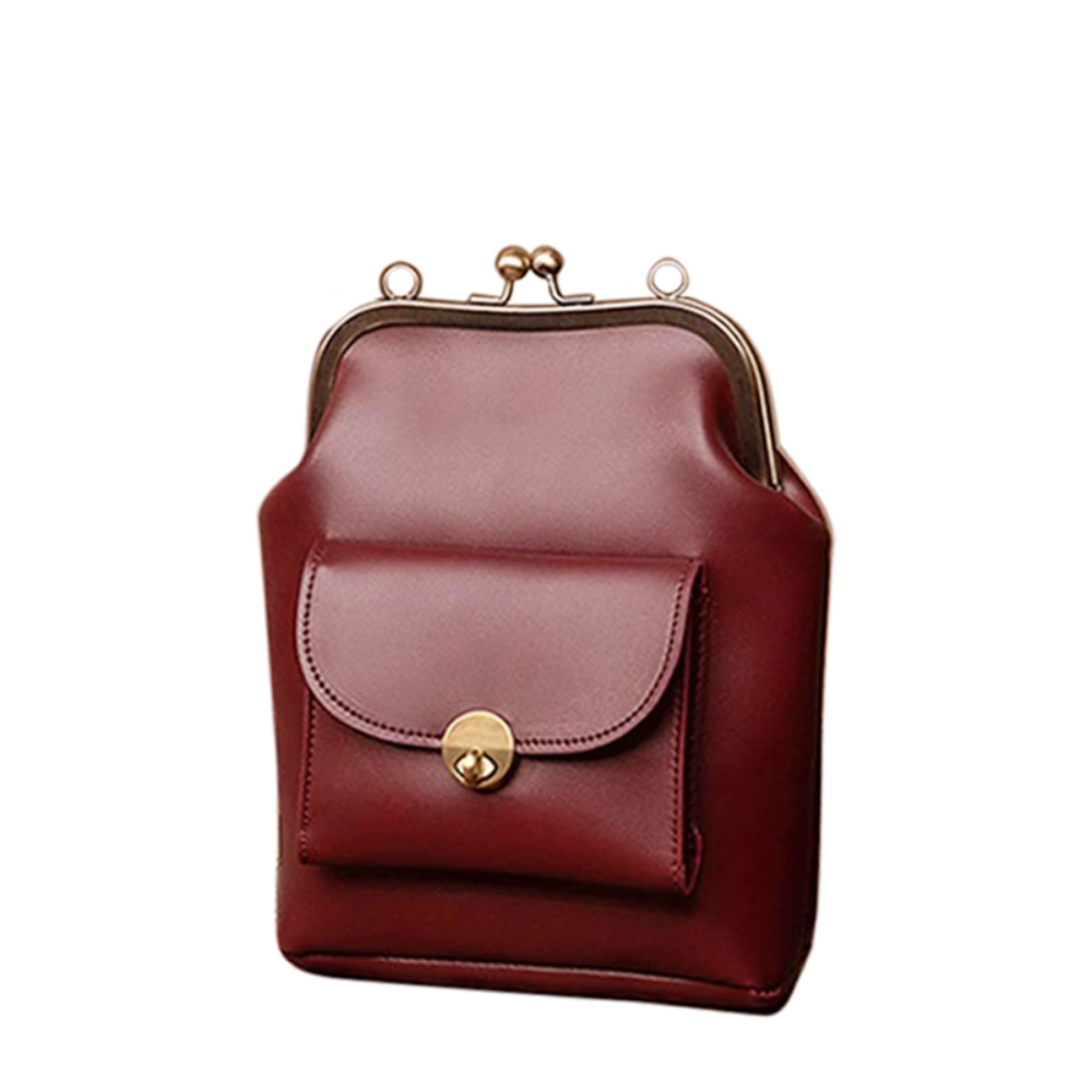 Diana - Vegan Leather Structured Handbag - Samberule