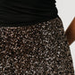 Charmed Sequin Midi Skirt | Bronze
