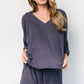 Chicago Lounge Top | Navy