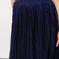Cyra Midi Skirt | Navy