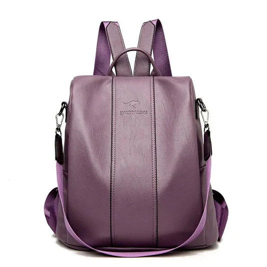 Serenity - Vegan Leather Convertible Backpack Handbag - Samberule