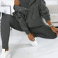 Casual and Comfortable Three-piece Sweatshirt Set