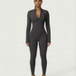 LUVINA Zip-Up Jumpsuit