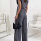 Lrregular Sleeveless Casual Two-piece Set