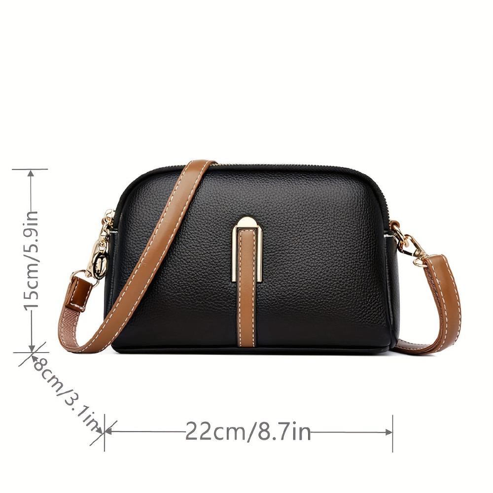 Elaine - Vegan Leather Crossbody Bag - Samberule