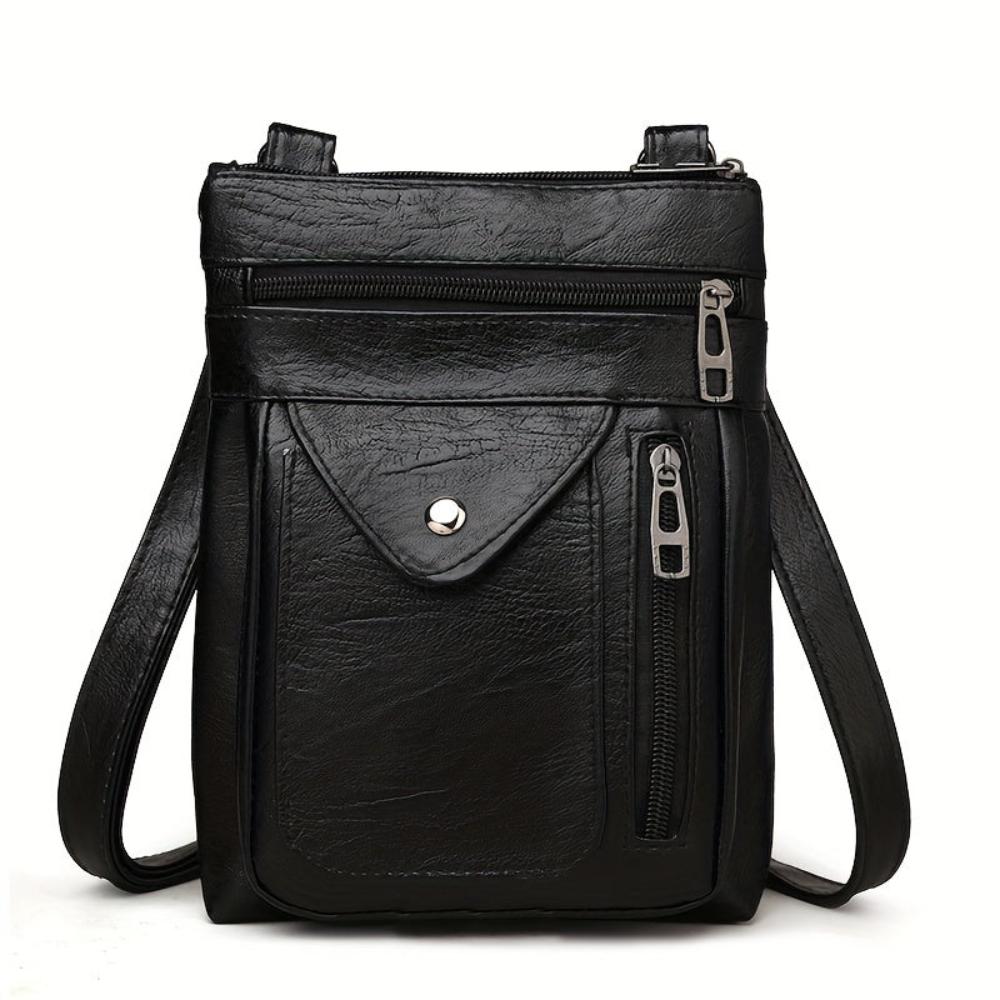 Rebecca - Vegan Leather Crossbody Shoulder Bag - Samberule