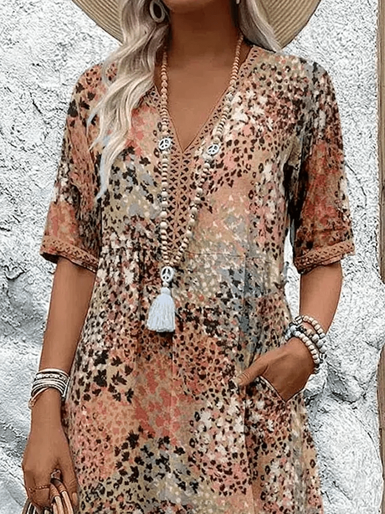 Hailey - Abstract Summer Dress - Samberule