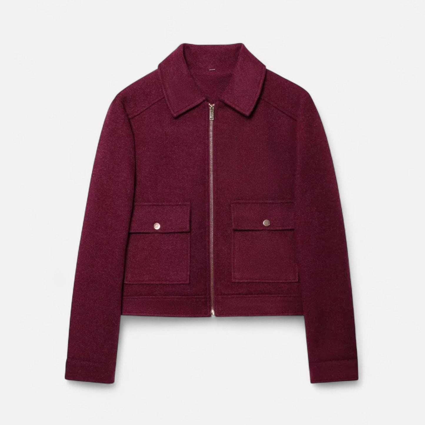 Women’s Zipped Winter Coat with Pockets - Samberule