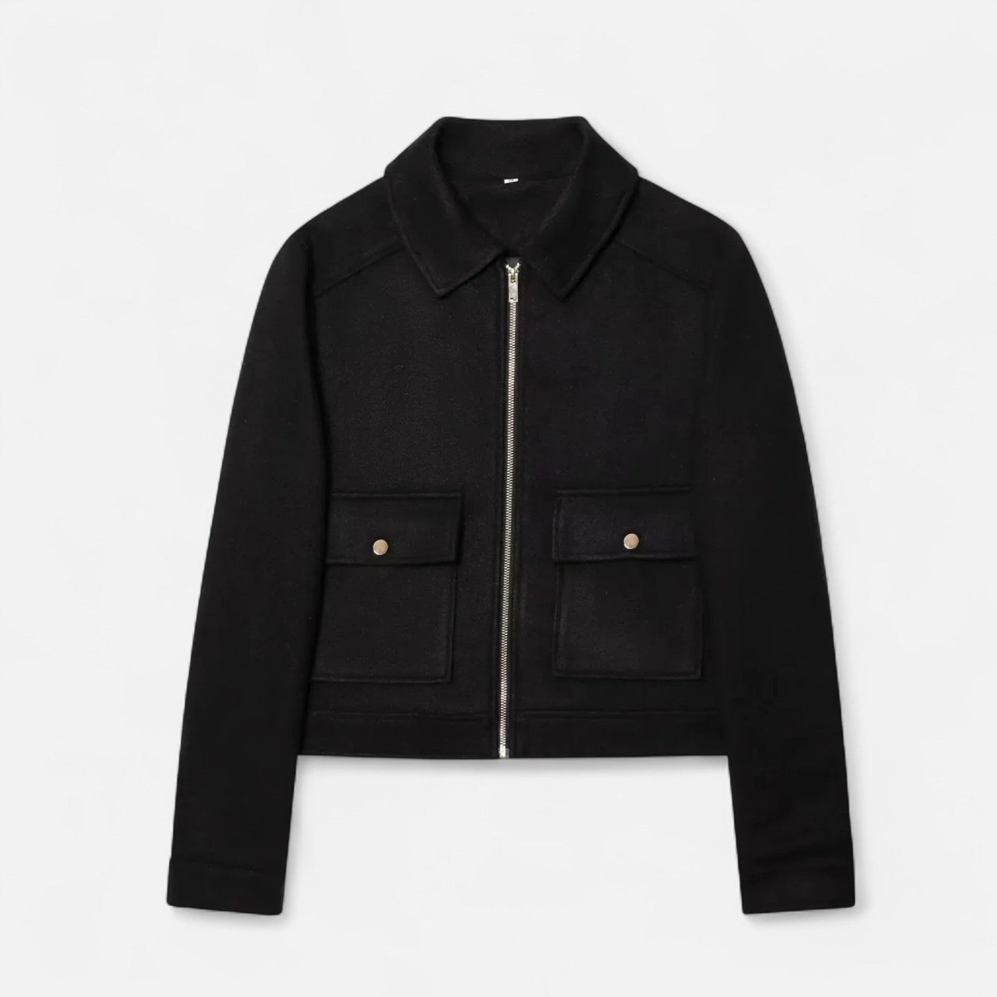 Women’s Zipped Winter Coat with Pockets - Samberule
