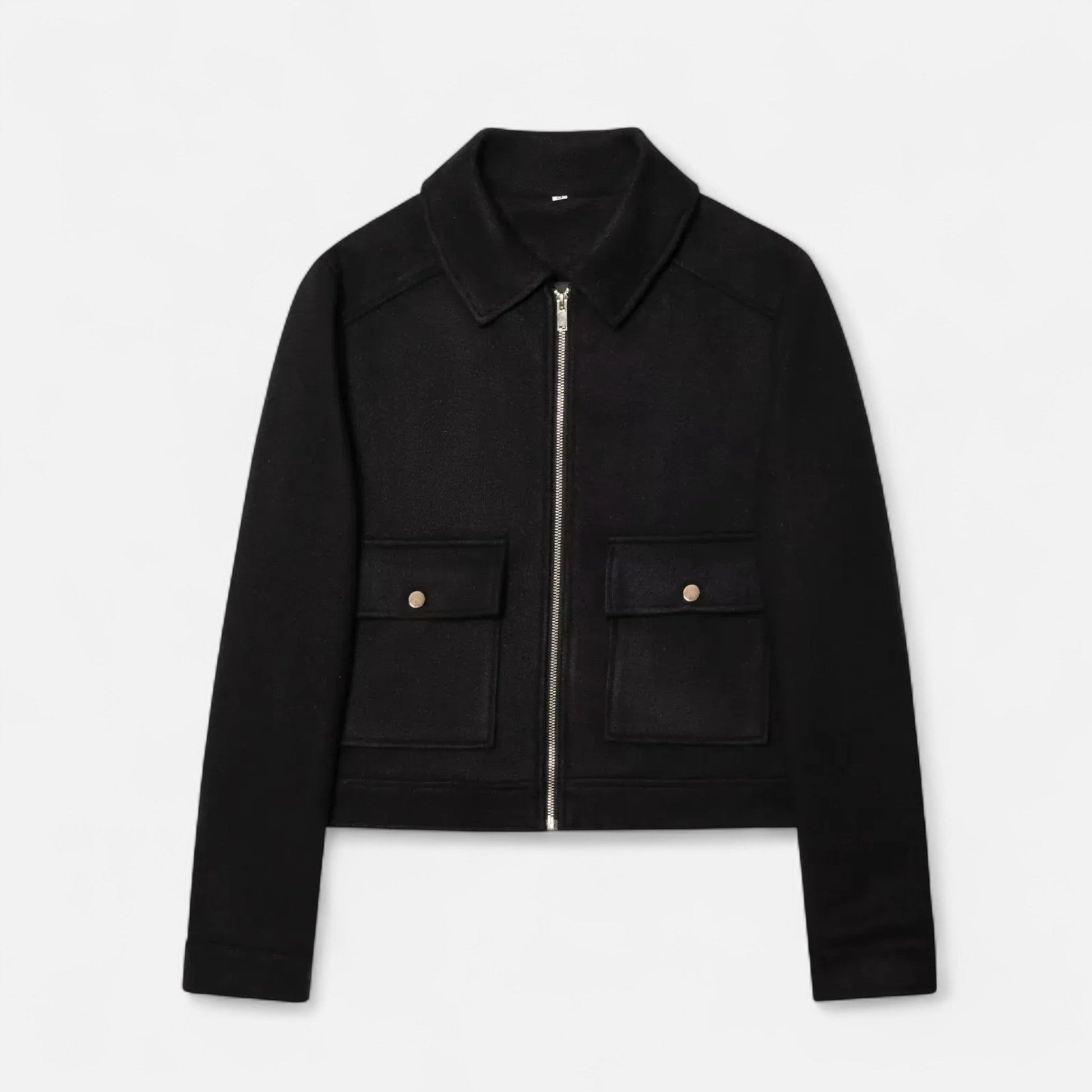 Women’s Zipped Winter Coat with Pockets - Samberule