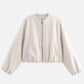 Women’s Retro Round-Neck Autumn/Winter Jacket - Samberule