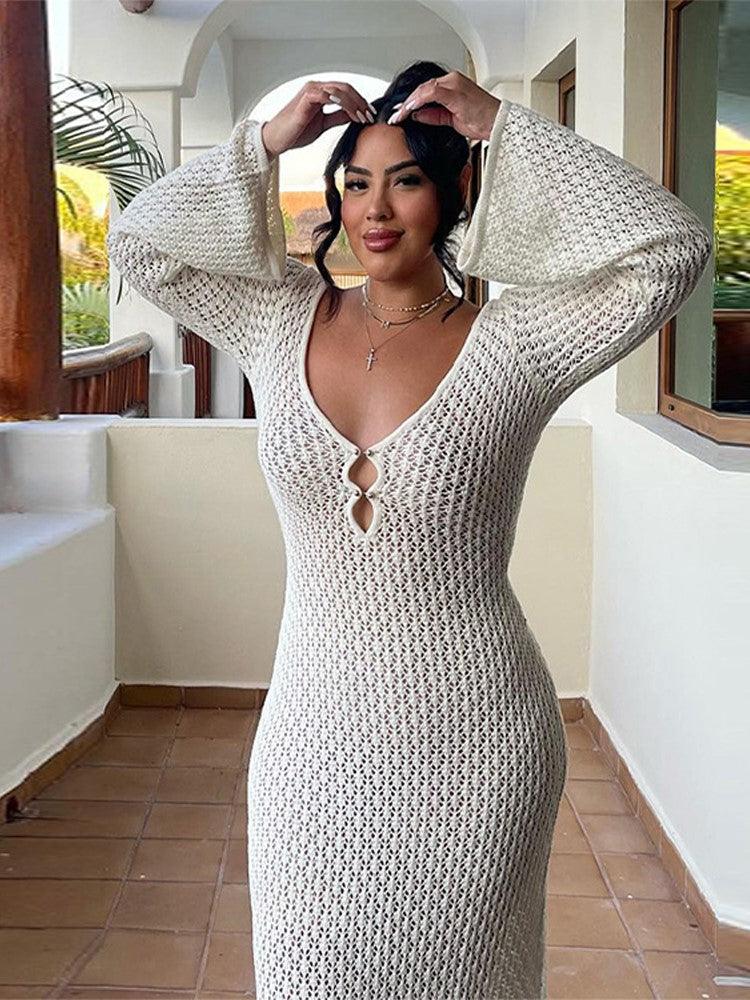 Lena – Seductive Maxi Dress - Samberule