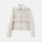 Women’s Zipped Winter Coat with Pockets - Samberule