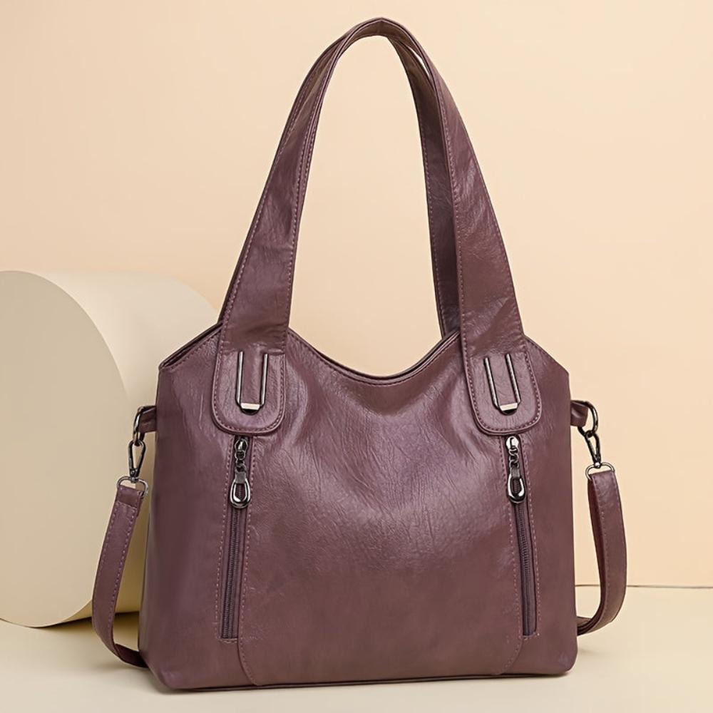 Wendy - Vegan Leather Handbag - Samberule