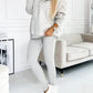 Casual and Comfortable Three-piece Sweatshirt Set