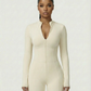 LUVINA Zip-Up Jumpsuit