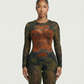 KALEYA Abstract Print Jumpsuit