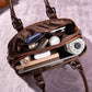 Pamela - Vegan Leather Dome Handbag - Samberule