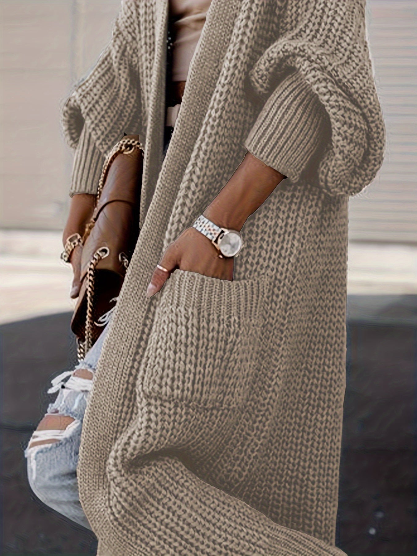 Vianna | Wool Cardigan – Elegant Cold-Weather Staple