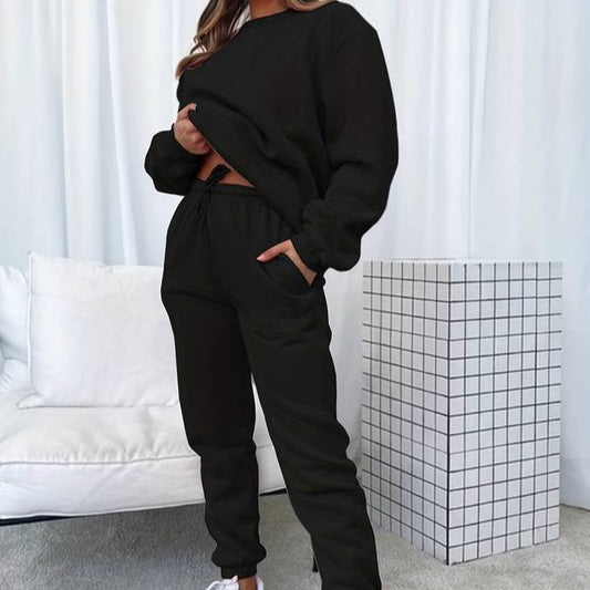 Jenna | Women’s Matching Sweatshirt And Jogger Set - Samberule
