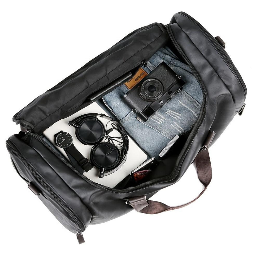 Aiden - Vegan Leather Duffle - Samberule