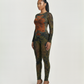 KALEYA Abstract Print Jumpsuit
