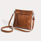 Anna - Vegan Leather Slim Crossbody Bag - Samberule
