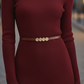 Grace | Winter Long Sleeve Midi Dress