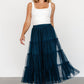 Galena Tulle Skirt | Deep Topaz
