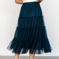 Galena Tulle Skirt | Deep Topaz