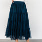 Galena Tulle Skirt | Deep Topaz