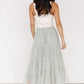 Galena Tulle Skirt | Light Sage