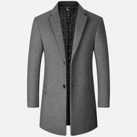 Men's Timeless Wool Overcoat