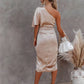 Layla - One-Shoulder Party Dress - Samberule