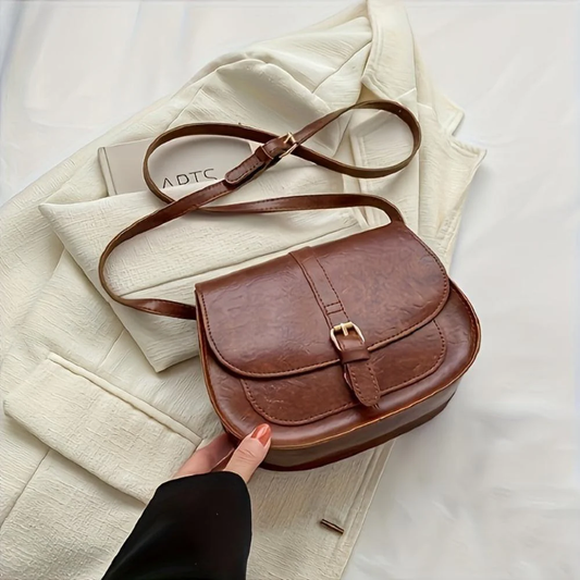Michele - Vegan Leather Crossbody Bag - Samberule