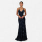 Women’s Elegant Sequin Maxi Dress - Samberule
