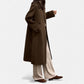 Women’s Structured Long Wool Winter Coat - Samberule