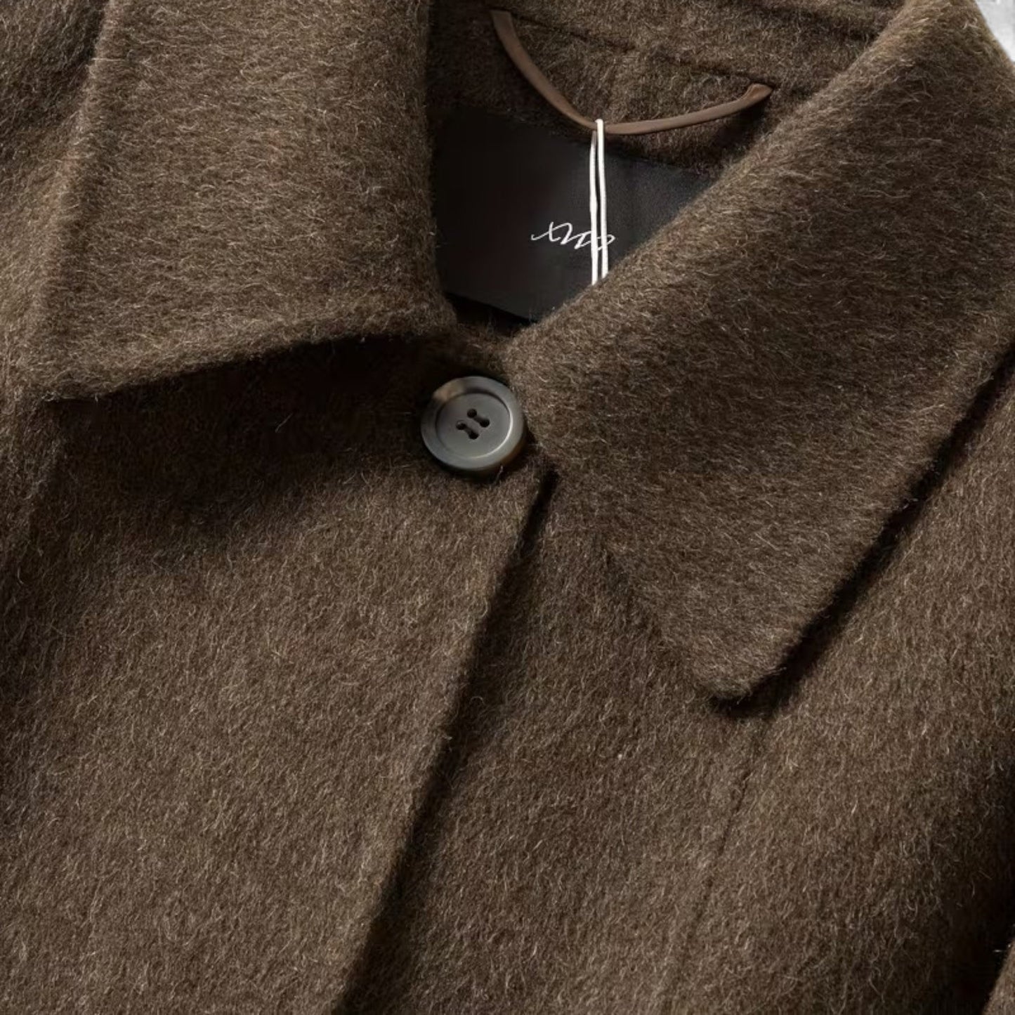 Women’s Structured Long Wool Winter Coat - Samberule