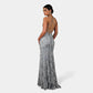 Women’s Elegant Sequin Maxi Dress - Samberule