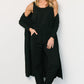 Janae Jumpsuit + Cardigan Set | Black