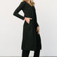Janae Jumpsuit + Cardigan Set | Black