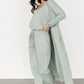Janae Jumpsuit + Cardigan Set | Sage