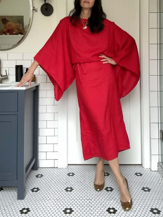 Gianna - Kimono Midi Dress - Samberule