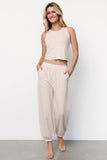 Kellen Tank + Jogger Set | Natural