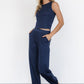 Kellen Tank + Jogger Set | Navy