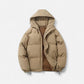 Unisex Cotton Hooded Puffer Jacket