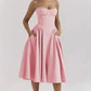 Natalie - Pleated Midi Dress - Samberule