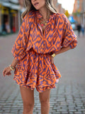 Eleanor - Ruffle Mini Dress - Samberule